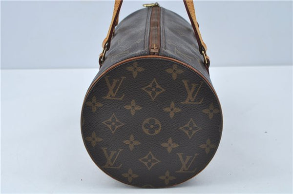 Authentic Louis Vuitton Monogram Papillon 30 Hand Bag M51385 LV H9827