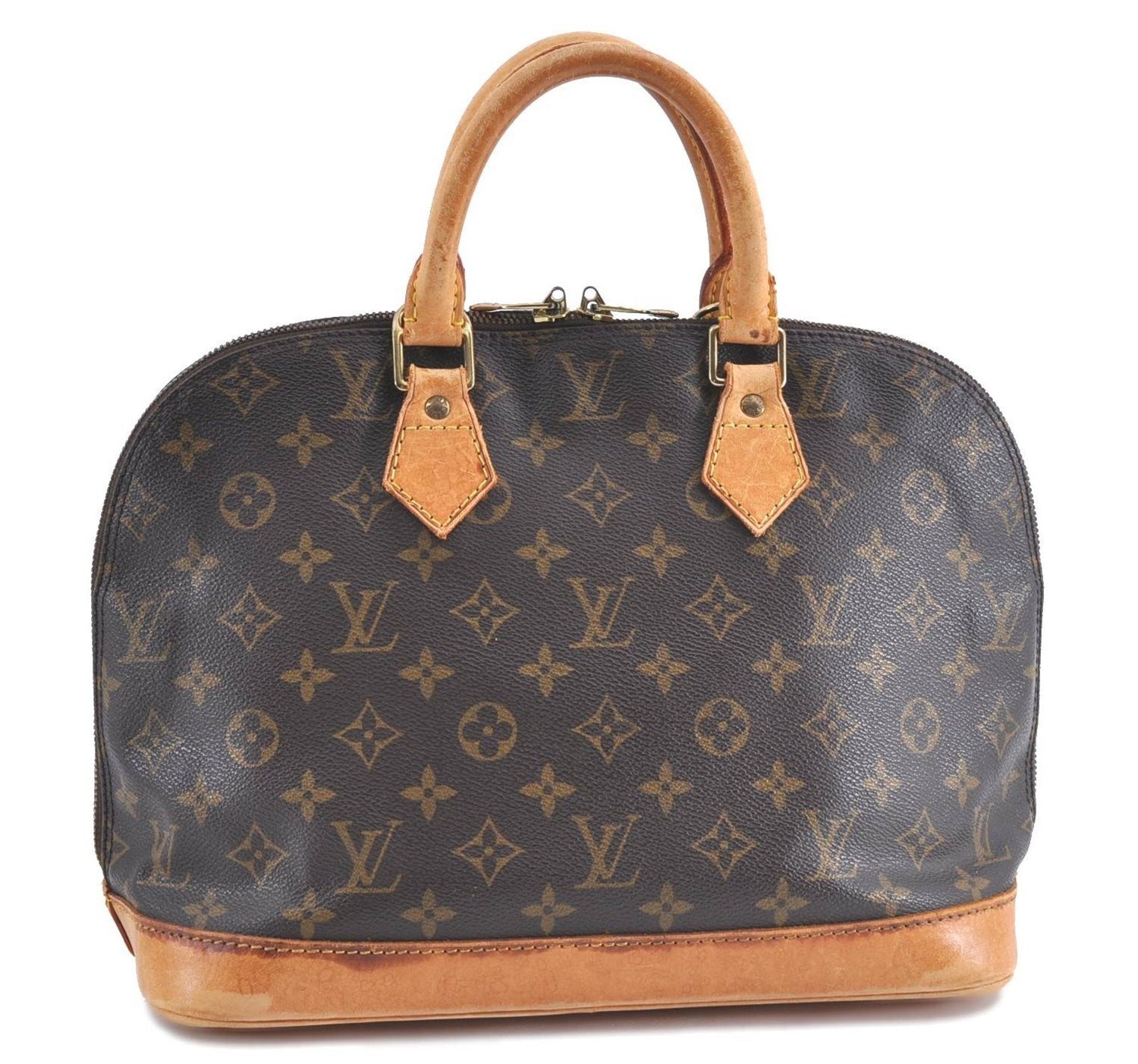 Authentic Louis Vuitton Monogram Alma Hand Bag M51130 LV H9830