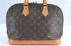 Authentic Louis Vuitton Monogram Alma Hand Bag M51130 LV H9830