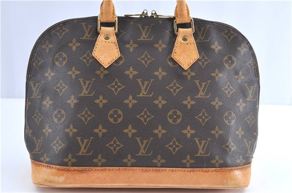 Authentic Louis Vuitton Monogram Alma Hand Bag M51130 LV H9830
