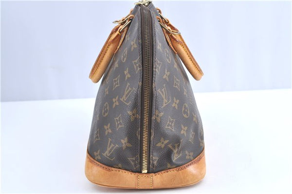 Authentic Louis Vuitton Monogram Alma Hand Bag M51130 LV H9830