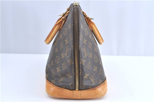 Authentic Louis Vuitton Monogram Alma Hand Bag M51130 LV H9830