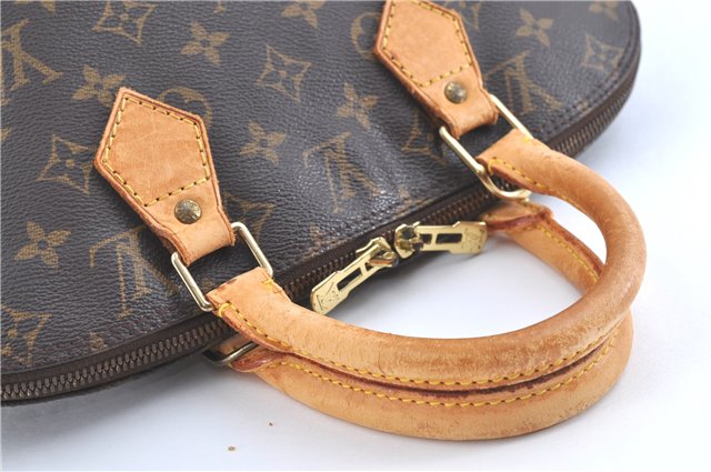 Authentic Louis Vuitton Monogram Alma Hand Bag M51130 LV H9830