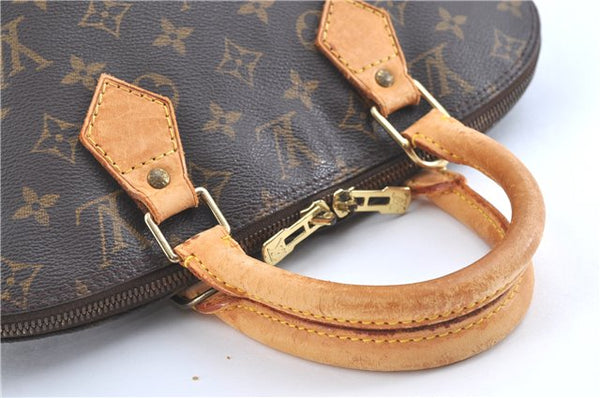 Authentic Louis Vuitton Monogram Alma Hand Bag M51130 LV H9830