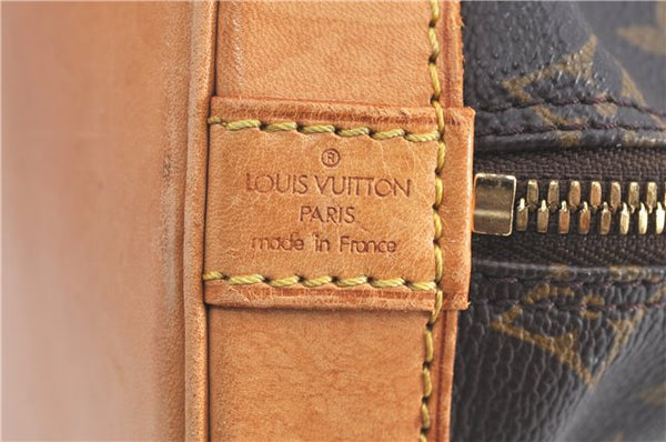 Authentic Louis Vuitton Monogram Alma Hand Bag M51130 LV H9830