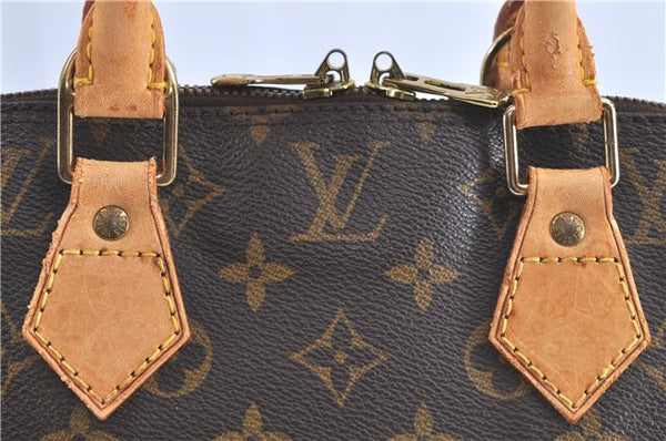 Authentic Louis Vuitton Monogram Alma Hand Bag M51130 LV H9830