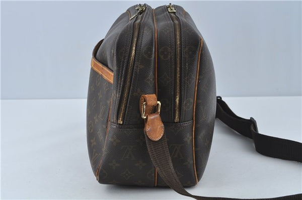Auth Louis Vuitton Monogram Reporter GM Shoulder Cross Body Bag M45252 LV H9831
