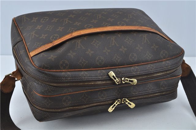 Auth Louis Vuitton Monogram Reporter GM Shoulder Cross Body Bag M45252 LV H9831