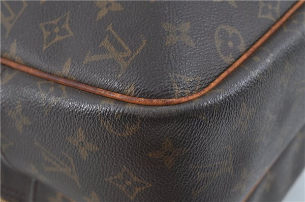 Auth Louis Vuitton Monogram Reporter GM Shoulder Cross Body Bag M45252 LV H9831