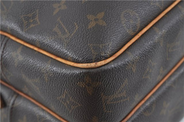 Auth Louis Vuitton Monogram Reporter GM Shoulder Cross Body Bag M45252 LV H9831