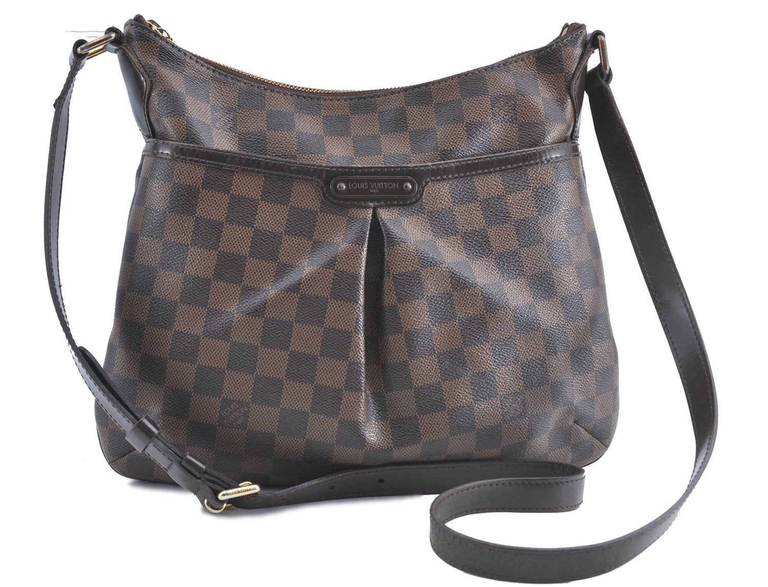 Auth Louis Vuitton Damier Bloomsbury PM Shoulder Cross Body Bag N42251 LV H9833