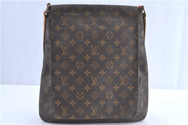 Authentic Louis Vuitton Monogram Musette Shoulder Cross Body Bag M51256 LV H9835