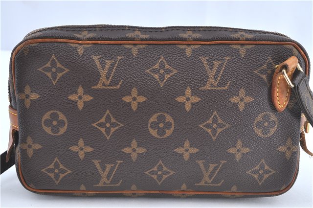 Auth Louis Vuitton Monogram Marly Bandouliere Shoulder Cross Bag M51828 LV H9836