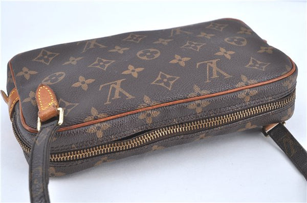 Auth Louis Vuitton Monogram Marly Bandouliere Shoulder Cross Bag M51828 LV H9836