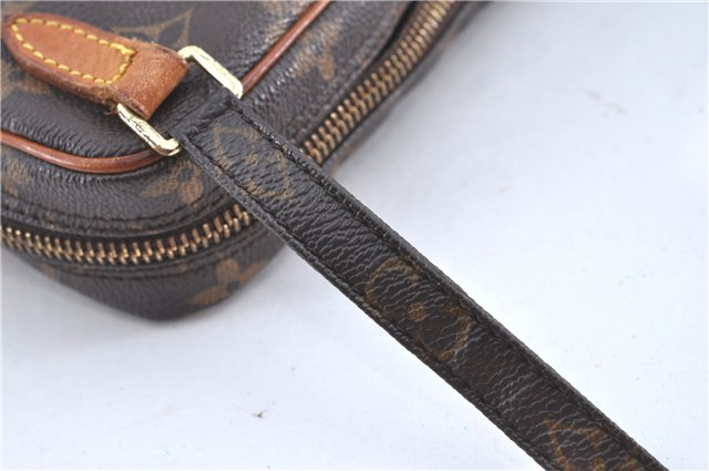 Auth Louis Vuitton Monogram Marly Bandouliere Shoulder Cross Bag M51828 LV H9836