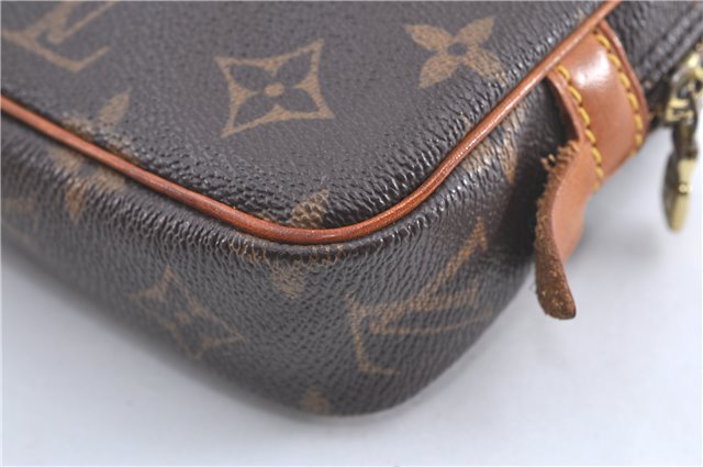 Auth Louis Vuitton Monogram Marly Bandouliere Shoulder Cross Bag M51828 LV H9836