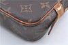 Auth Louis Vuitton Monogram Marly Bandouliere Shoulder Cross Bag M51828 LV H9836
