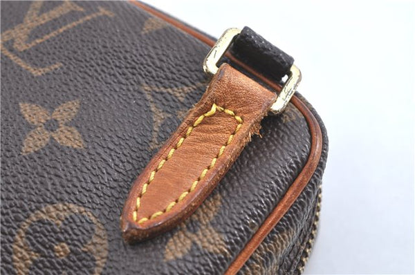 Auth Louis Vuitton Monogram Marly Bandouliere Shoulder Cross Bag M51828 LV H9836