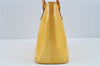 Authentic Louis Vuitton Vernis Houston Shoulder Hand Bag Yellow M91055 LV H9839