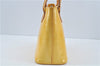 Authentic Louis Vuitton Vernis Houston Shoulder Hand Bag Yellow M91055 LV H9839