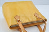 Authentic Louis Vuitton Vernis Houston Shoulder Hand Bag Yellow M91055 LV H9839