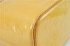 Authentic Louis Vuitton Vernis Houston Shoulder Hand Bag Yellow M91055 LV H9839