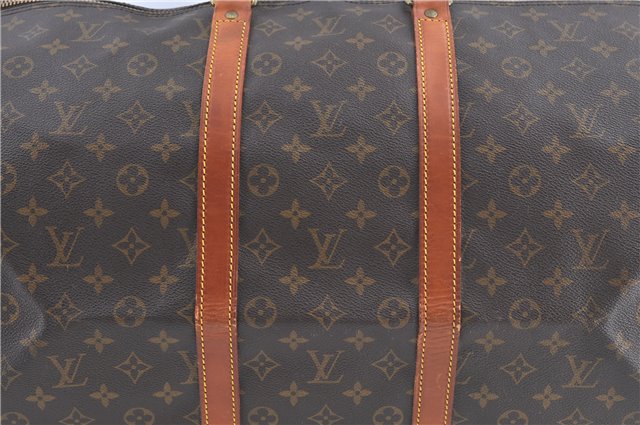 Auth Louis Vuitton Monogram Keepall Bandouliere 55 Boston Bag M41414 LV H9840