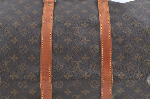 Auth Louis Vuitton Monogram Keepall Bandouliere 55 Boston Bag M41414 LV H9840