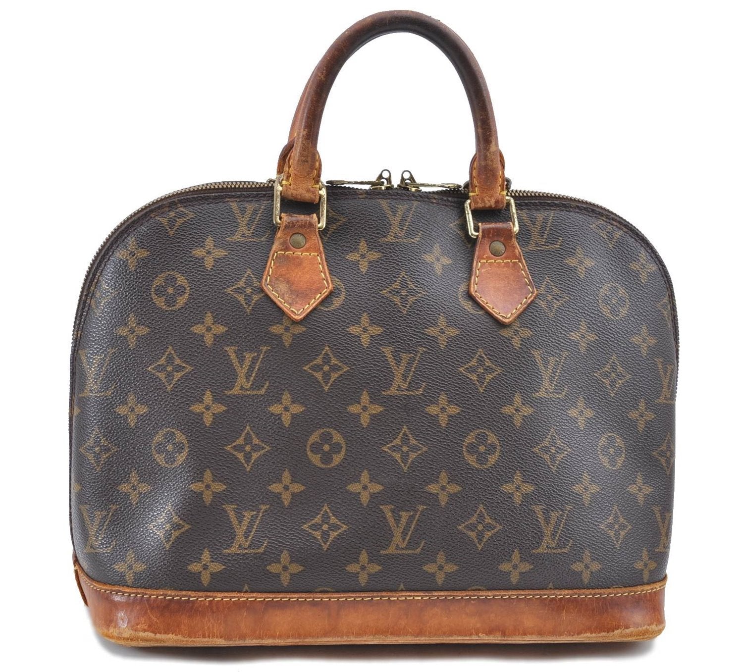 Authentic Louis Vuitton Monogram Alma Hand Bag M51130 LV H9847