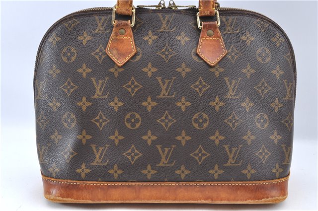 Authentic Louis Vuitton Monogram Alma Hand Bag M51130 LV H9847