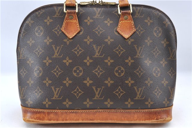 Authentic Louis Vuitton Monogram Alma Hand Bag M51130 LV H9847