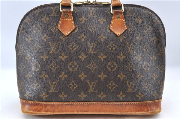 Authentic Louis Vuitton Monogram Alma Hand Bag M51130 LV H9847