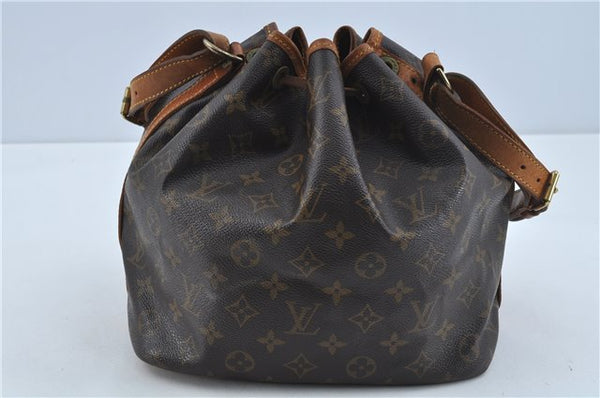 Authentic Louis Vuitton Monogram Petit Noe Shoulder Bag M42226 LV H9849
