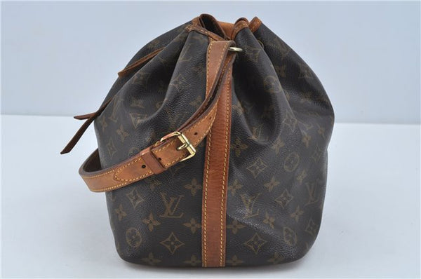 Authentic Louis Vuitton Monogram Petit Noe Shoulder Bag M42226 LV H9849