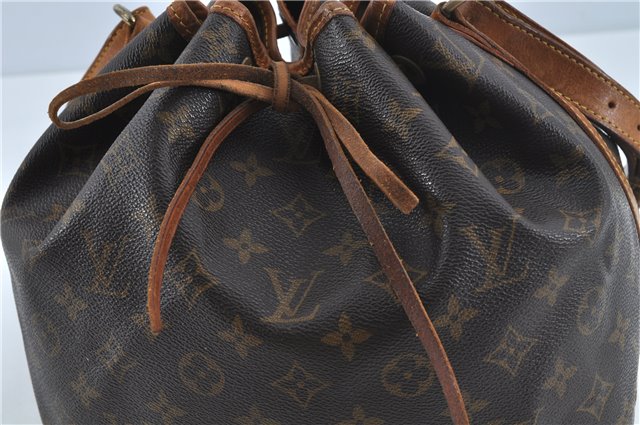Authentic Louis Vuitton Monogram Petit Noe Shoulder Bag M42226 LV H9849