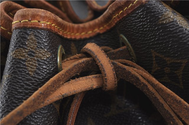 Authentic Louis Vuitton Monogram Petit Noe Shoulder Bag M42226 LV H9849