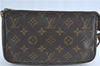 Authentic Louis Vuitton Monogram Pochette Accessoires Pouch M51980 LV H9850