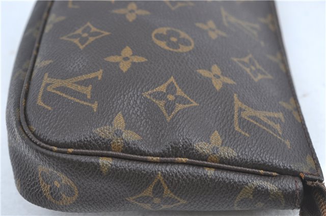 Authentic Louis Vuitton Monogram Pochette Accessoires Pouch M51980 LV H9850