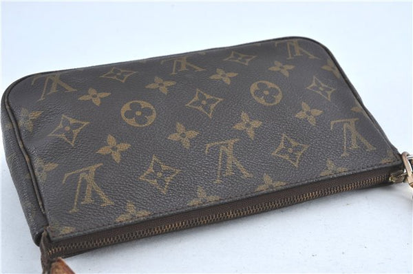Authentic Louis Vuitton Monogram Pochette Accessoires Pouch M51980 LV H9850