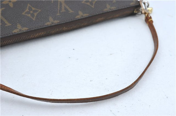 Authentic Louis Vuitton Monogram Pochette Accessoires Pouch M51980 LV H9850