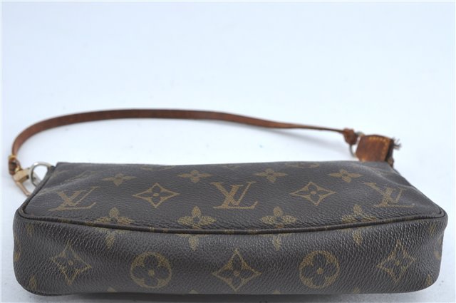 Authentic Louis Vuitton Monogram Pochette Accessoires Pouch M51980 LV H9850