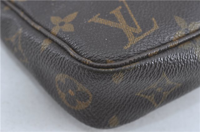 Authentic Louis Vuitton Monogram Pochette Accessoires Pouch M51980 LV H9850