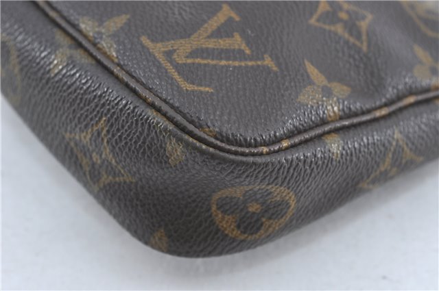 Authentic Louis Vuitton Monogram Pochette Accessoires Pouch M51980 LV H9850