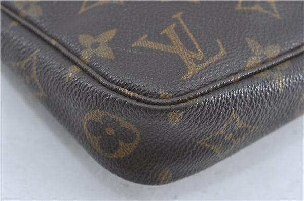 Authentic Louis Vuitton Monogram Pochette Accessoires Pouch M51980 LV H9850