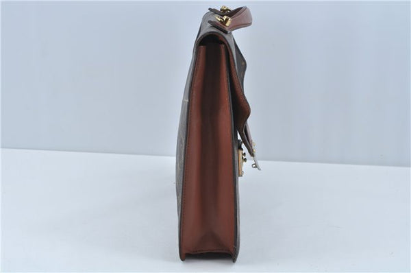 Auth Louis Vuitton Monogram Porte Documents Bandouliere M53338 Briefcase H9851