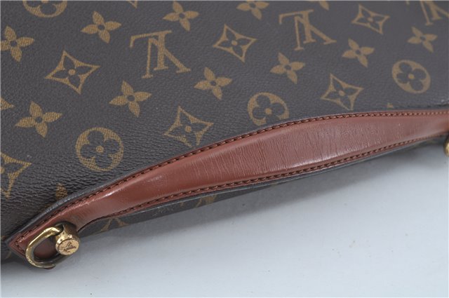 Auth Louis Vuitton Monogram Porte Documents Bandouliere M53338 Briefcase H9851