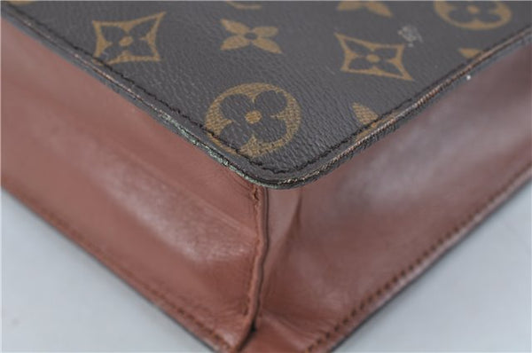 Auth Louis Vuitton Monogram Porte Documents Bandouliere M53338 Briefcase H9851