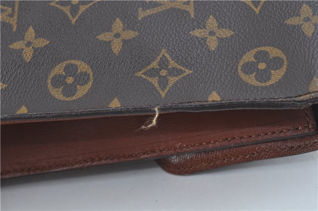 Auth Louis Vuitton Monogram Porte Documents Bandouliere M53338 Briefcase H9851