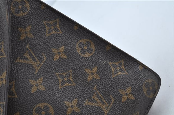 Auth Louis Vuitton Monogram Porte Documents Bandouliere M53338 Briefcase H9851