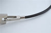 Authentic GUCCI Shoulder Hand Bag GG Canvas Leather 0013814 Black H9854